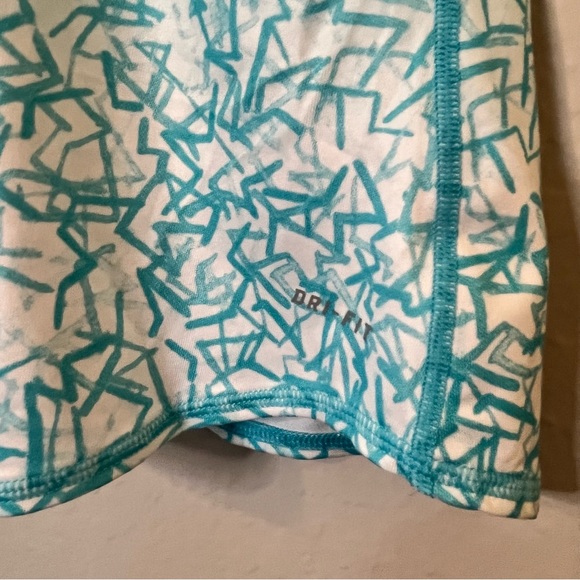 Nike Women’s Advantage Blue Printed Tank Sz M - Picture 5 of 6